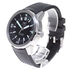 IWC SCHAFFHAUSEN Aqua timer IW328802 black Dial Automatic Men's Watch_824957